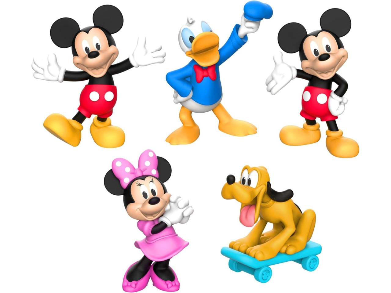 Mickey Mouse set  5 mini figure