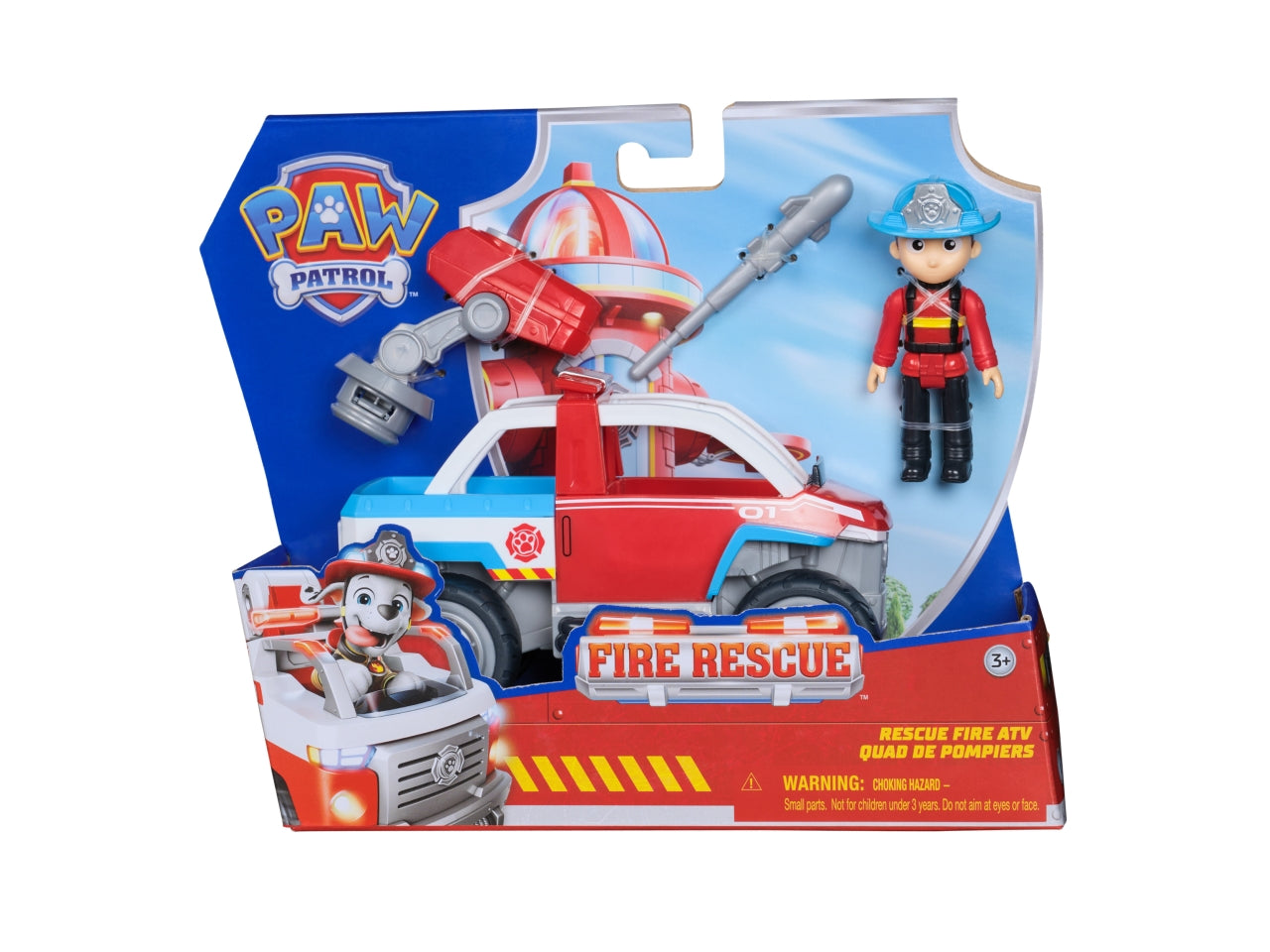 Paw Patrol veicolo tematizzato fire rescue ryder