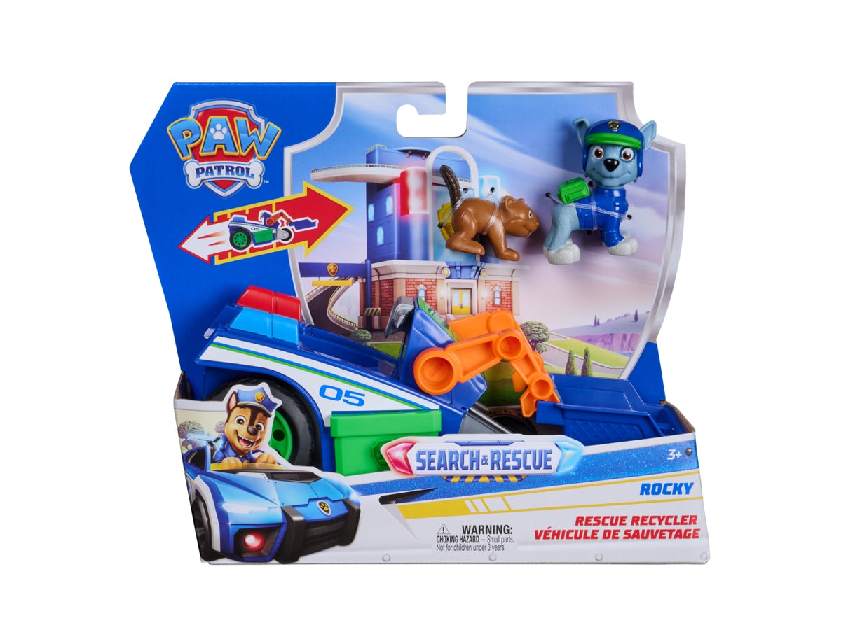 Paw Patrol veicolo tematizzato search rescue rocky
