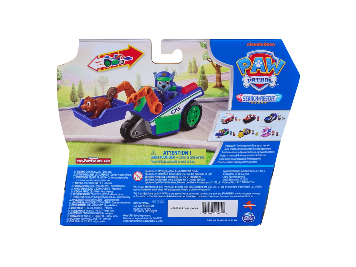 Paw Patrol veicolo tematizzato search rescue rocky