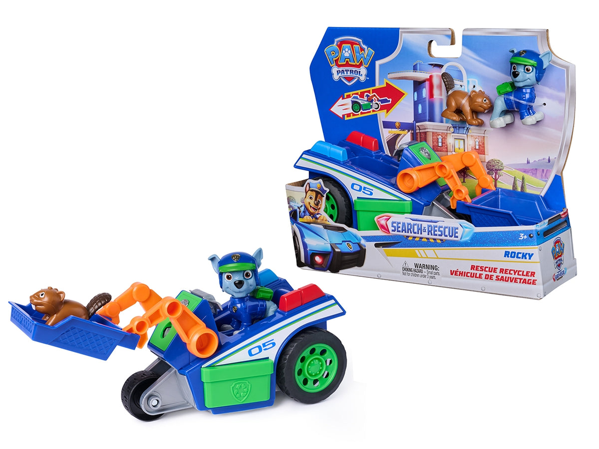Paw Patrol veicolo tematizzato search rescue rocky