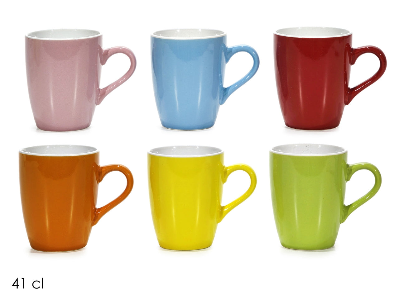 Tazza colorata 41cl, in 6 colori assortiti