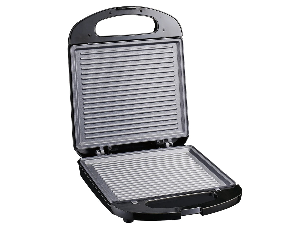 Tostiera 1200w nera/acciaio
