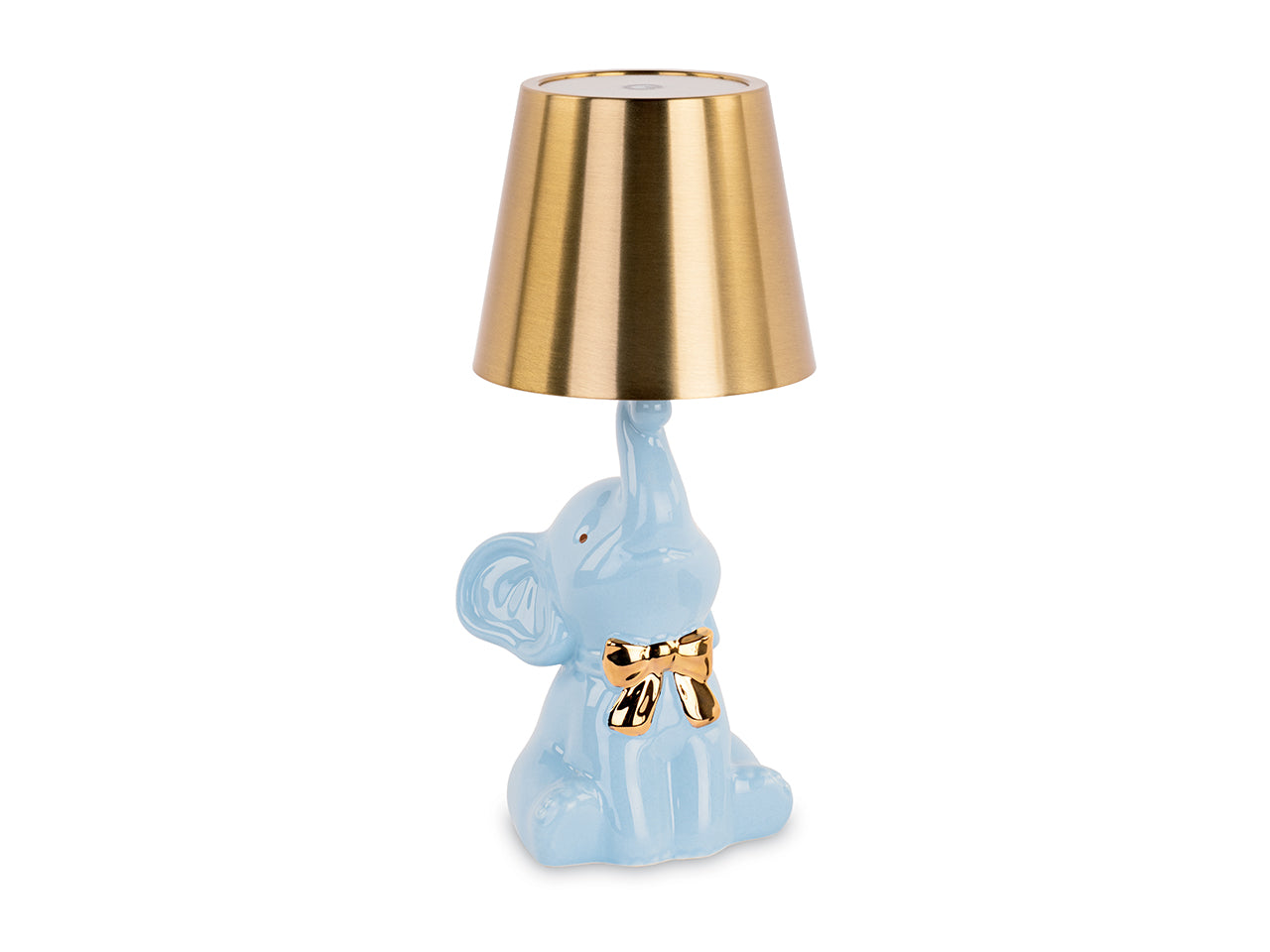 Lampada elefantino azzurro ric. con scatola h.240cm