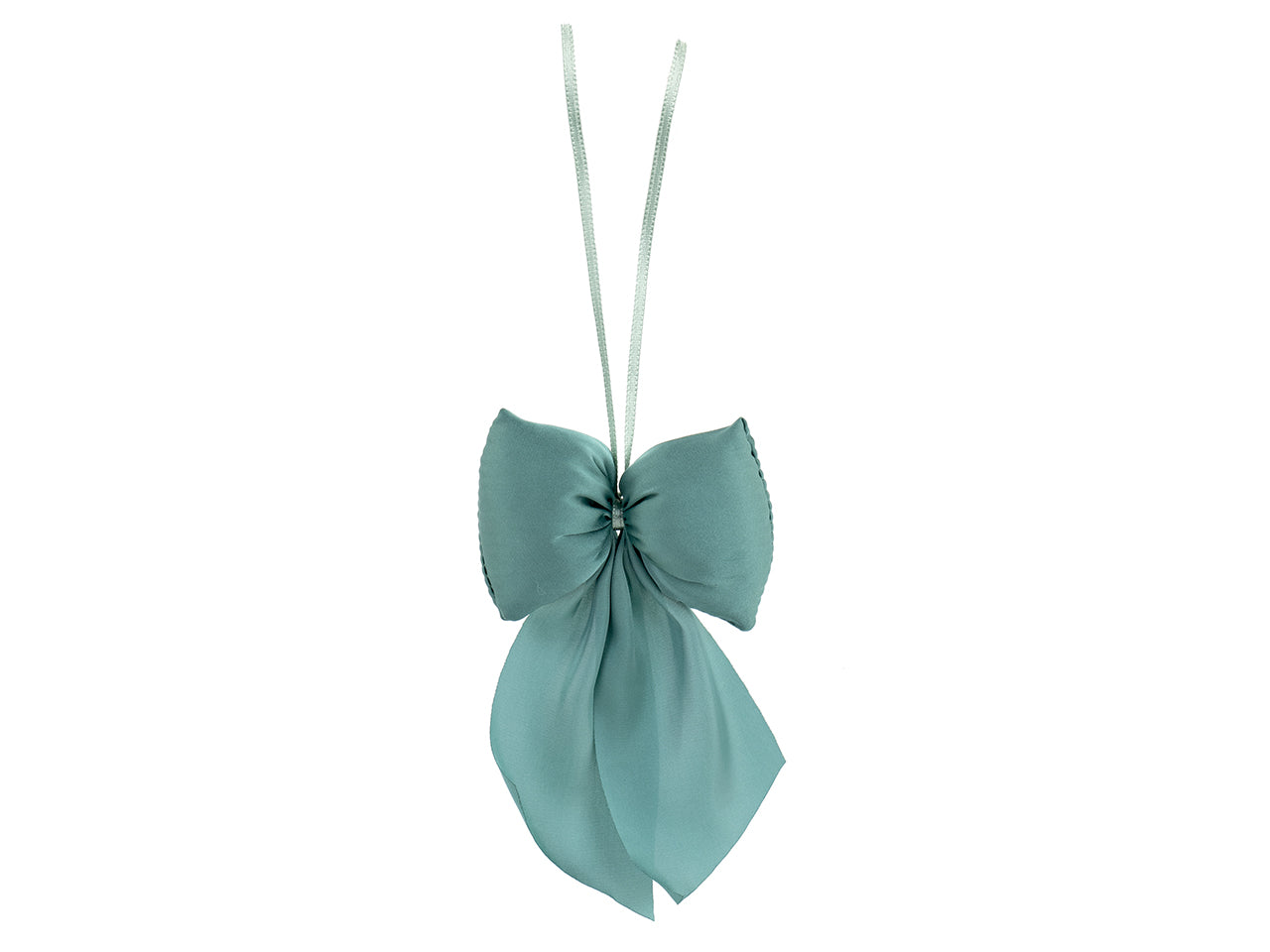 Fiocco chiffon verde da appendere 90xh.150cm