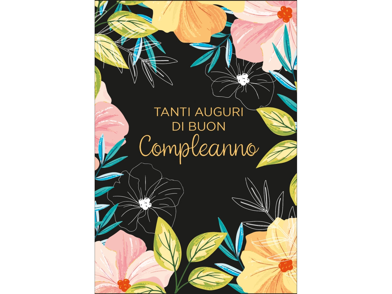 Biglietto tanti auguri blackfemminile
