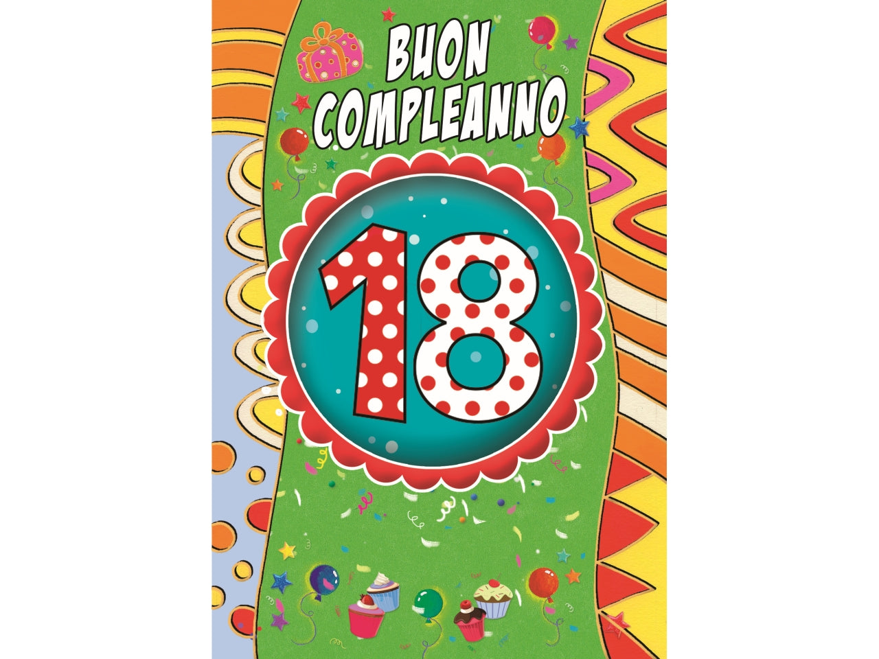 Biglietto buon compleanno portasoldi 18 anni