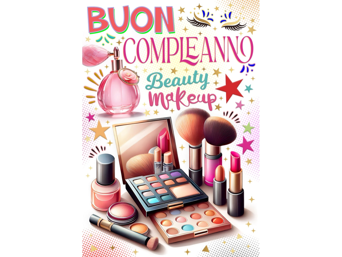 Biglietto portasoldi buon compleanno beauty