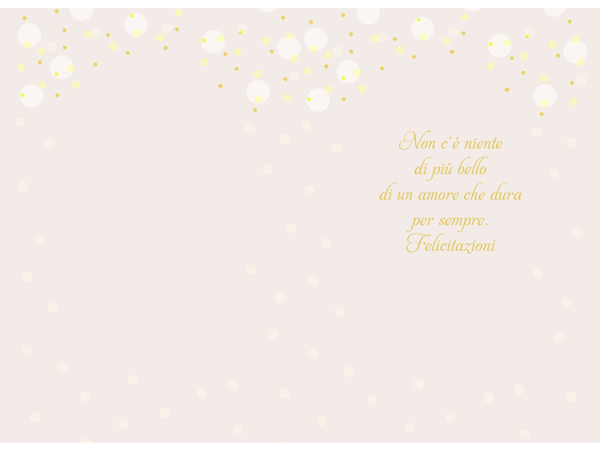 Biglietto felice anniversario 25Â°