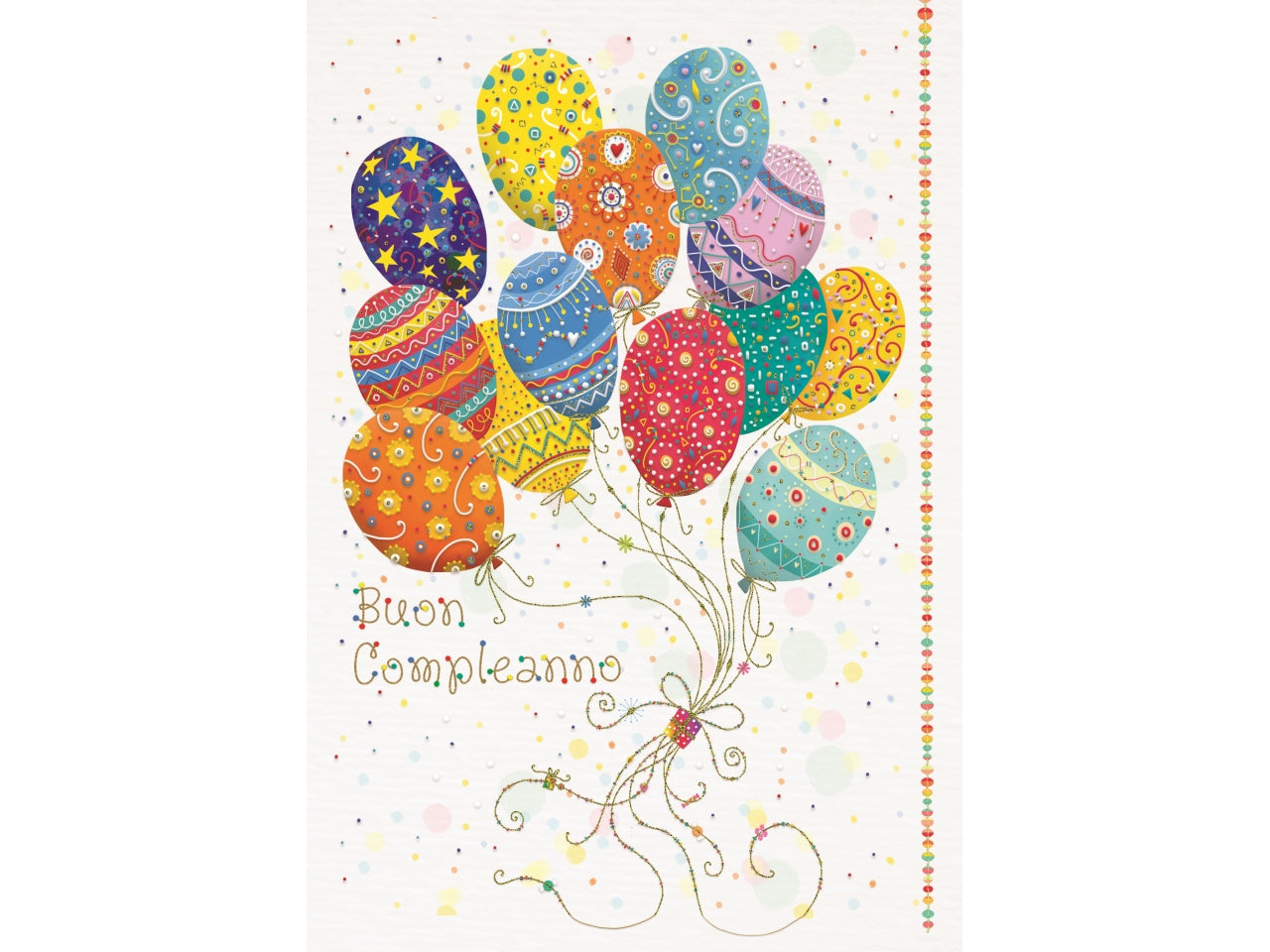 Biglietto mini buon compleanno