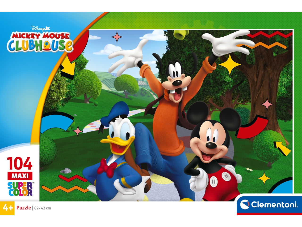 Puzzle 104  Maxi Mickey
Mouse Club House 20
