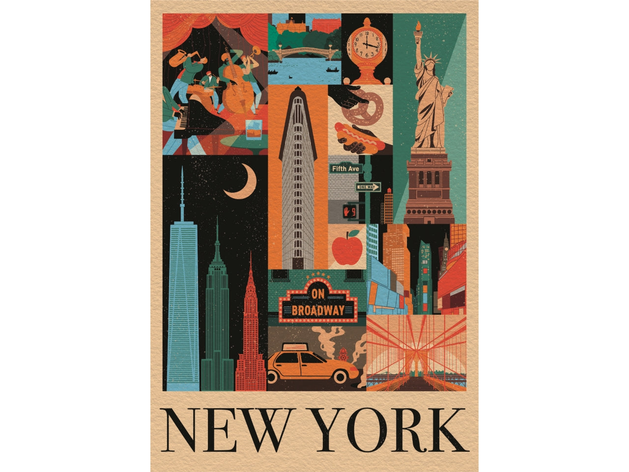 Puzzle 1000 Style In The City New York