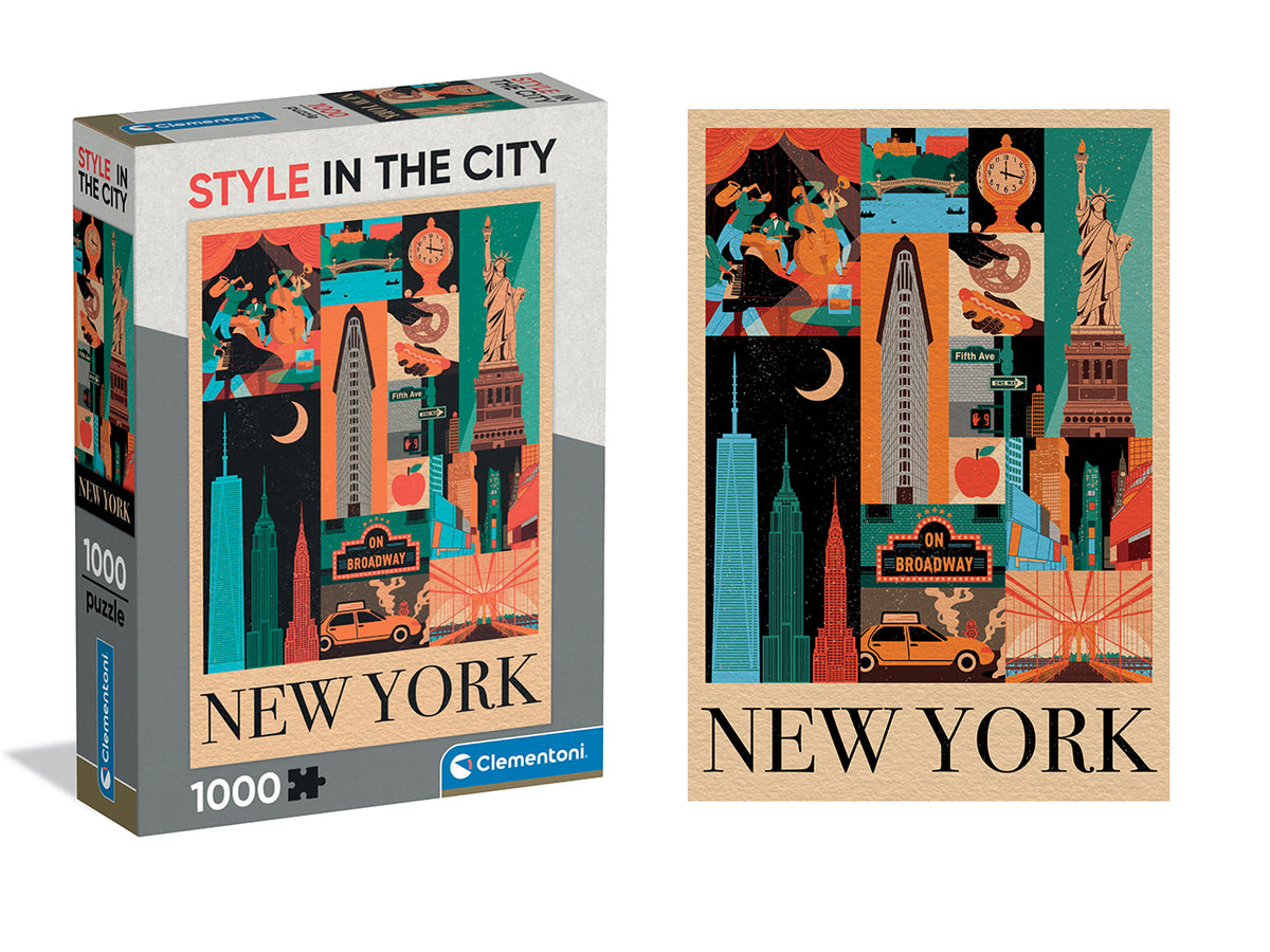 Puzzle 1000 Style In The City New York