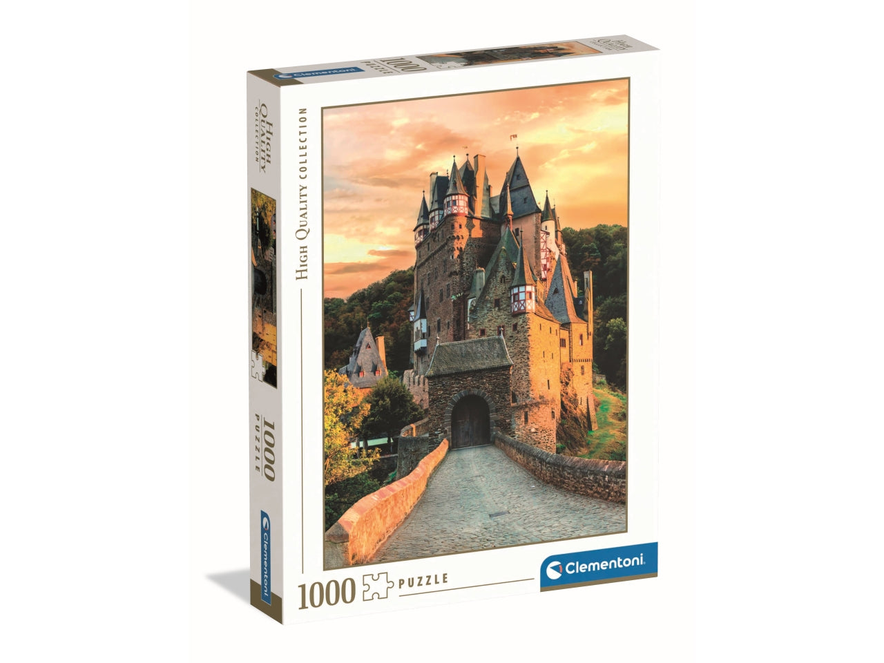 Puzzle 1000 Hqc Golden Hour At Eltz Castle