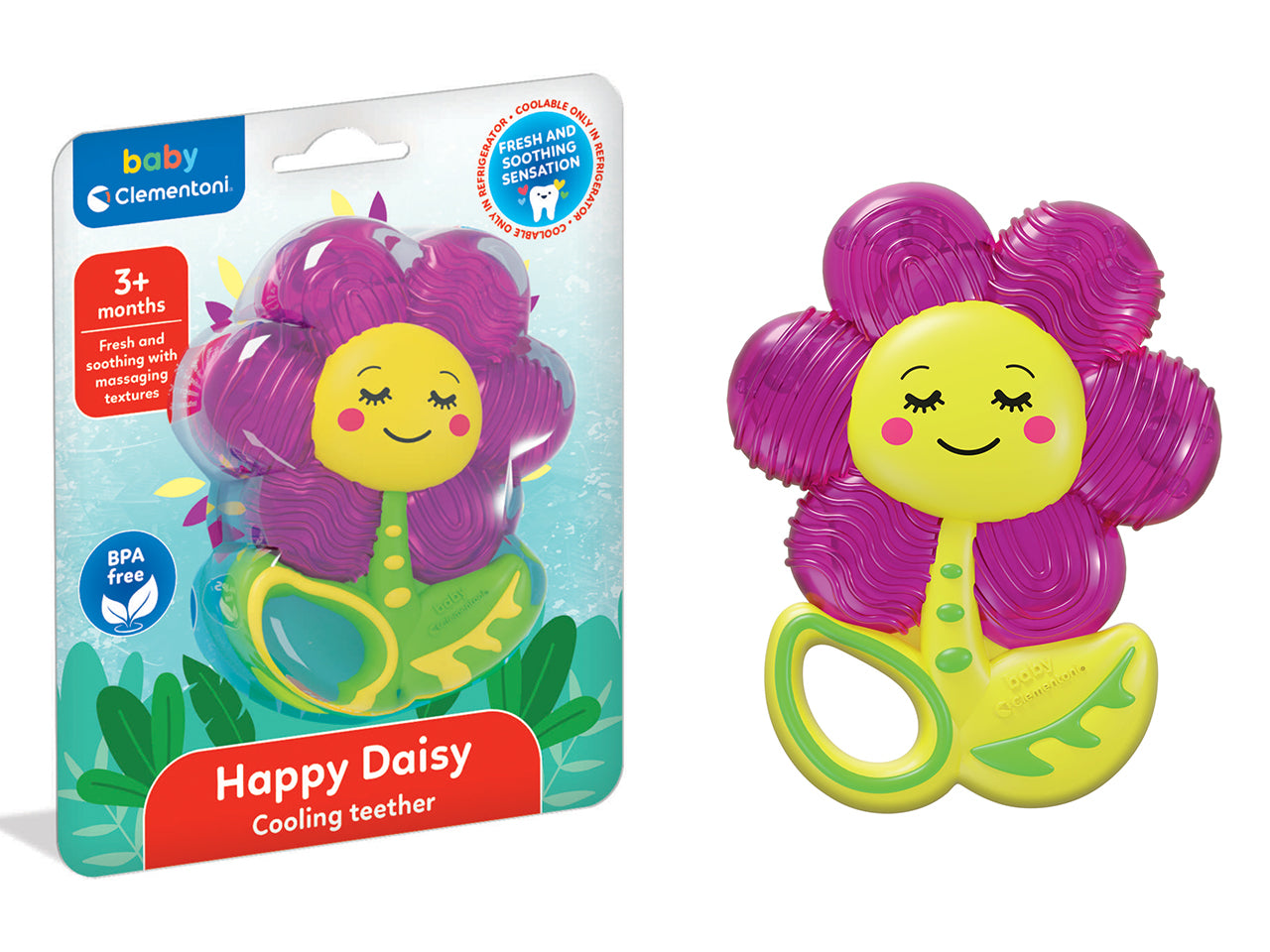 Baby Clementon Refrigerated Flower Teether