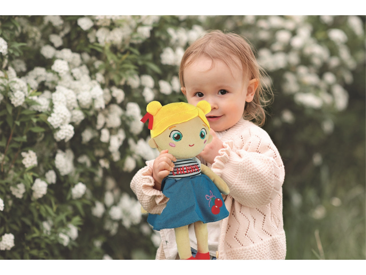 Baby Clementon Plush Soft Doll Cherry Terry