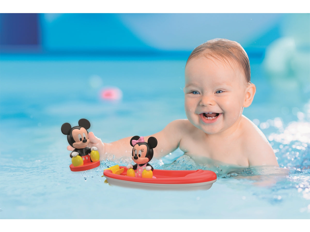 Baby Clementoni Disney Happy Boath Set Mickey Minnie