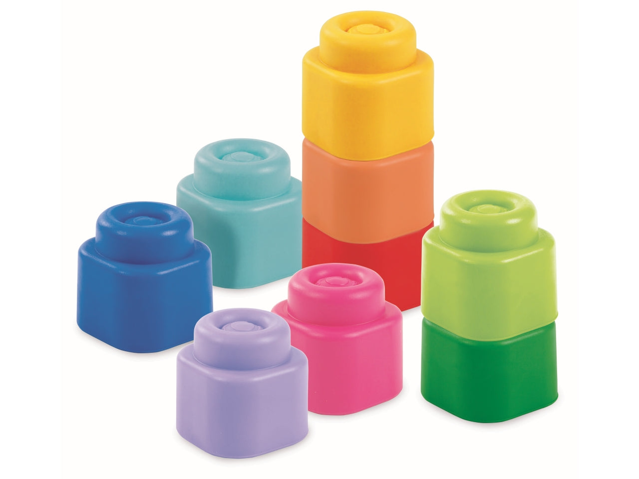 Baby Clementoni Clemmy Rainbow 9 Block Set