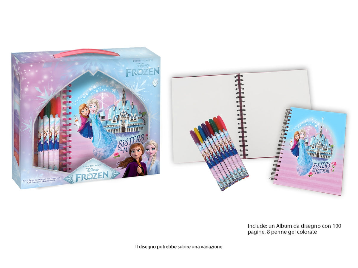Set agenda spiralata e penne gel