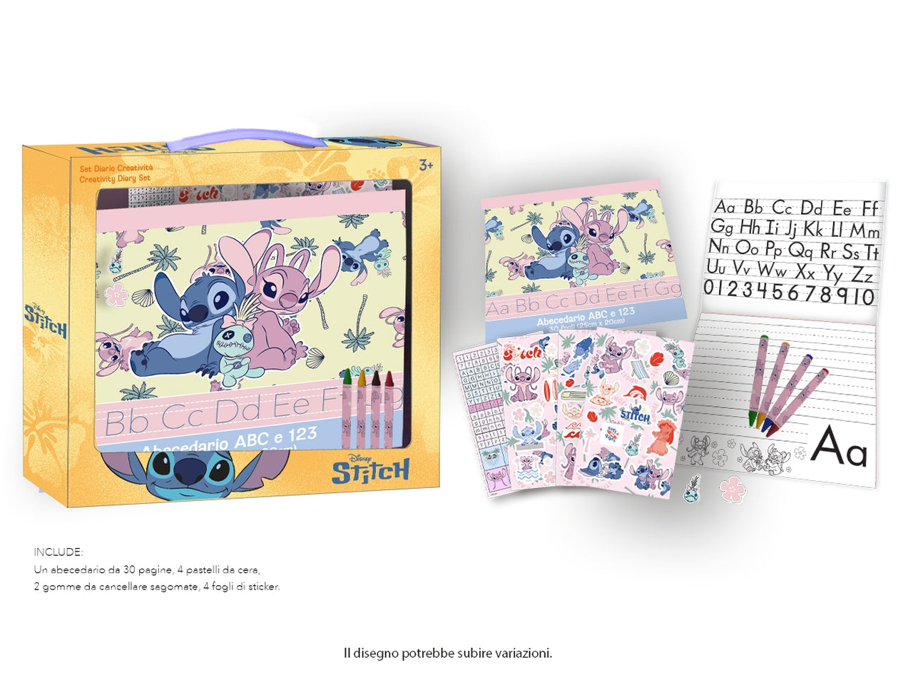 Stitch Set impara i numeri e l'alfabeto