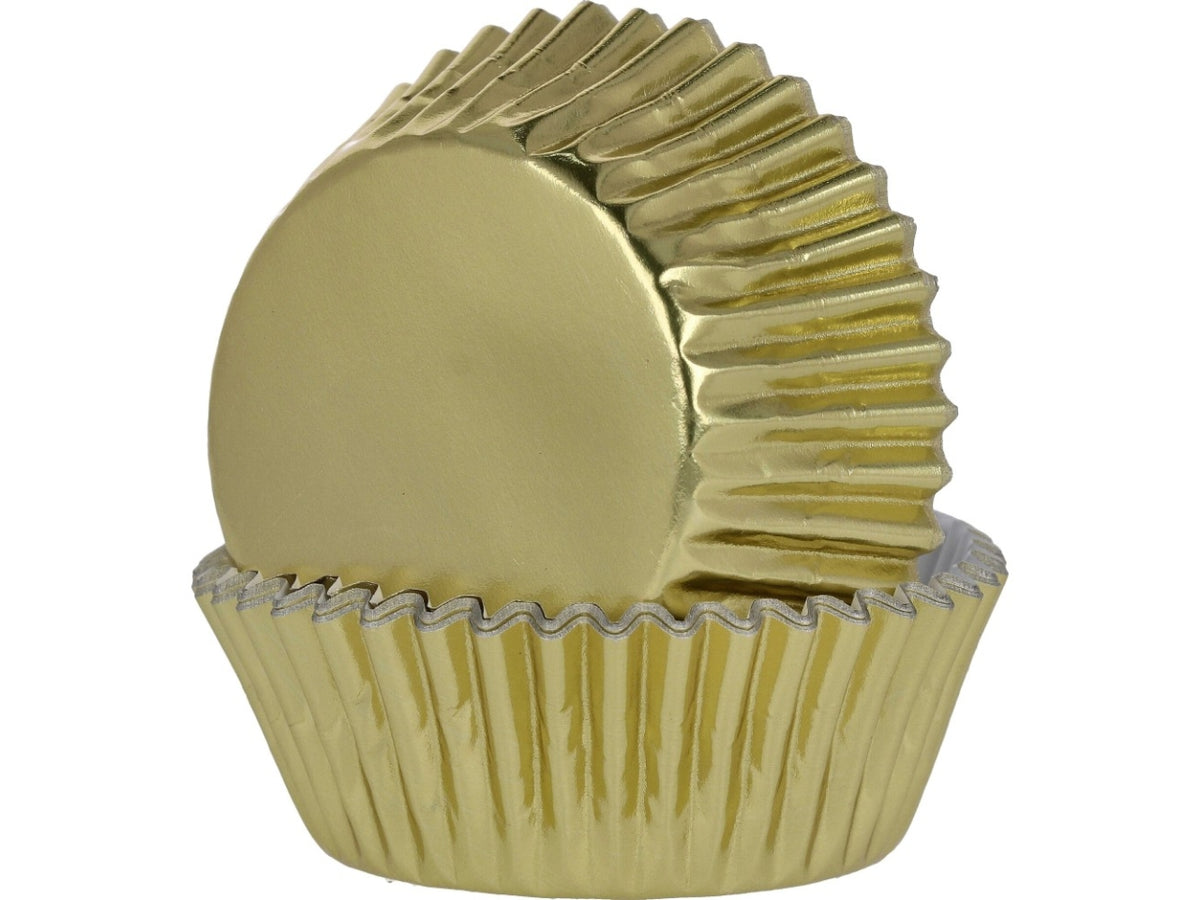 Pirottini monocolore oro n.5 set da 60 pirottini