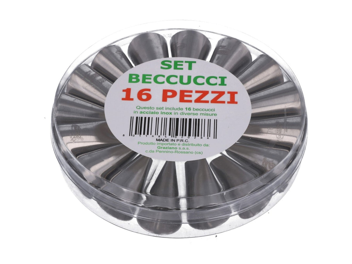 Beccucci set da 16 beccucci