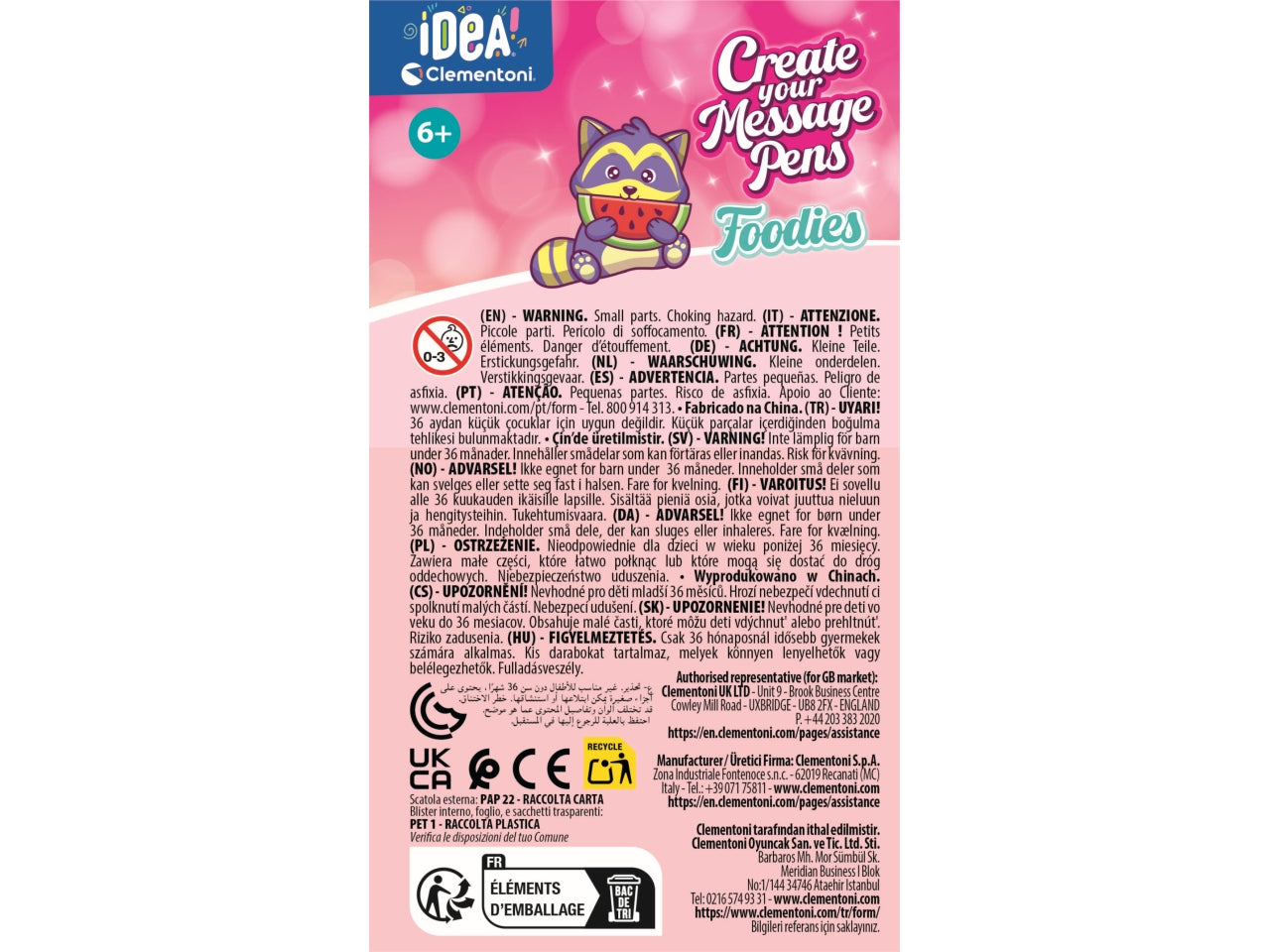 Idea Create Your Message Pen Foodies