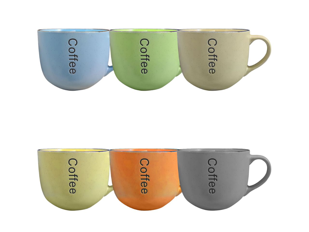 Tazza jumbo - disponibile in 6 colori assortiti