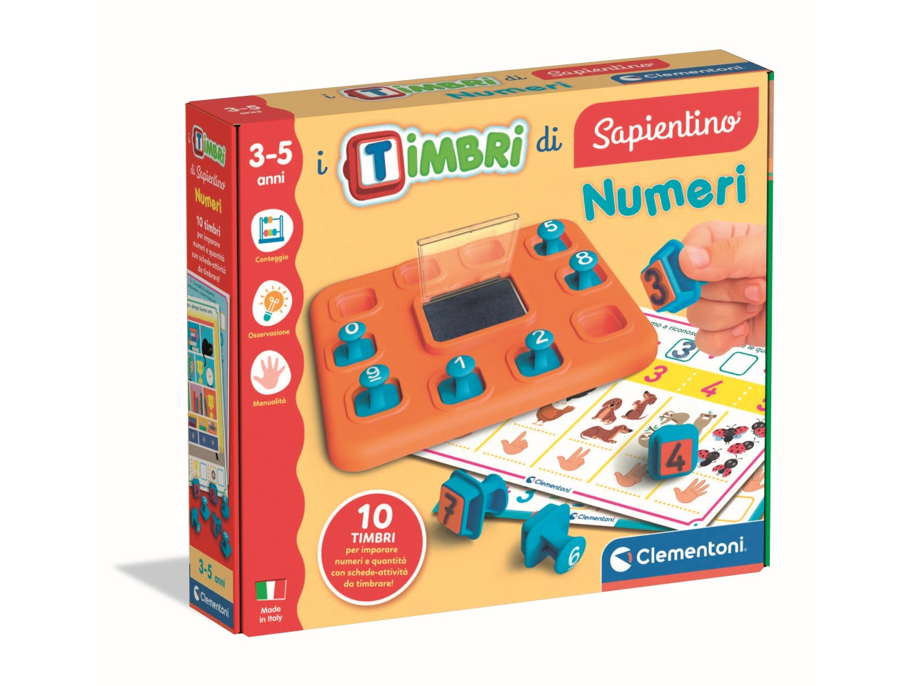 I timbri di sapientino numeri