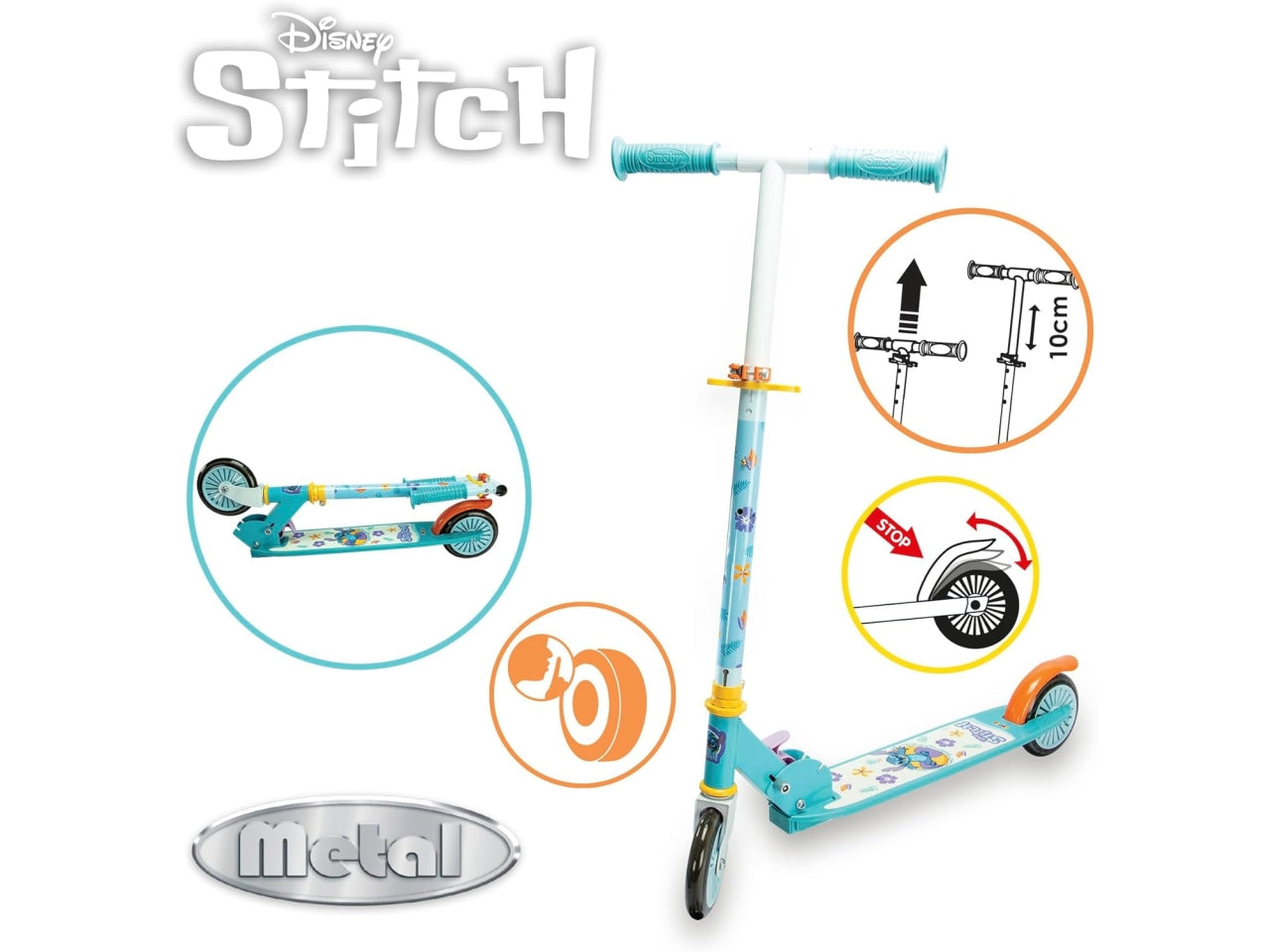 Stitch monopattino 2 ruote