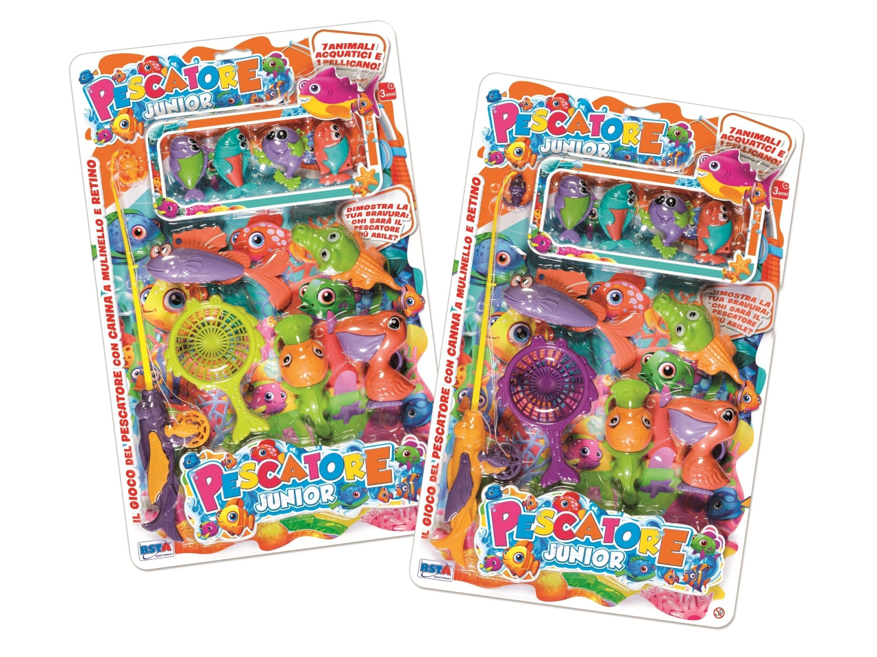 Gioco pesca junior set 10pz