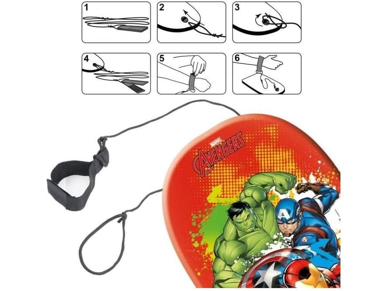 Avengers tavola da surf 84cm