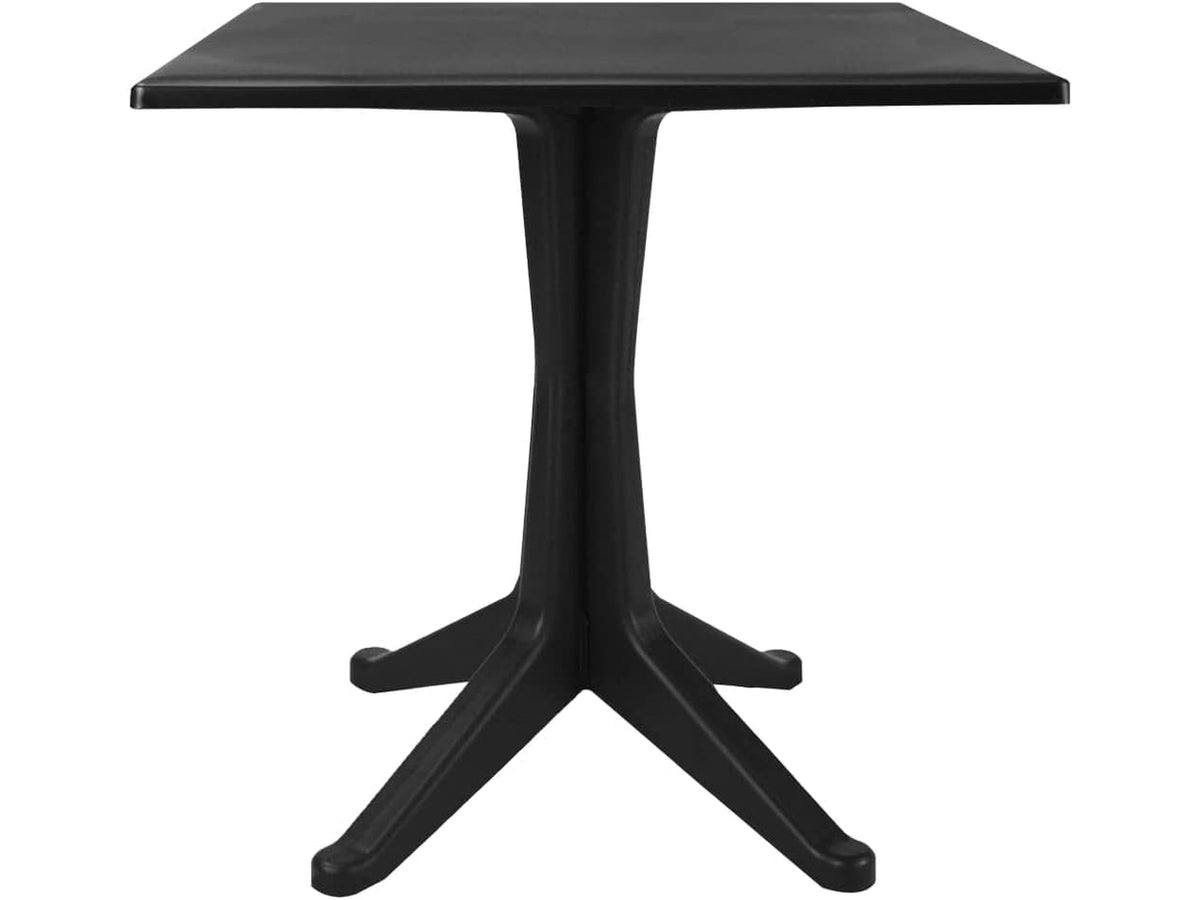 Tavolo plp quadrato ponente antracite 70x70x72cm