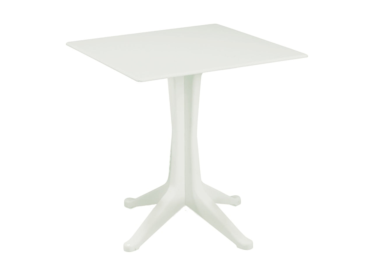 Tavolo plp quadrato ponente bianco 70x70x72cm