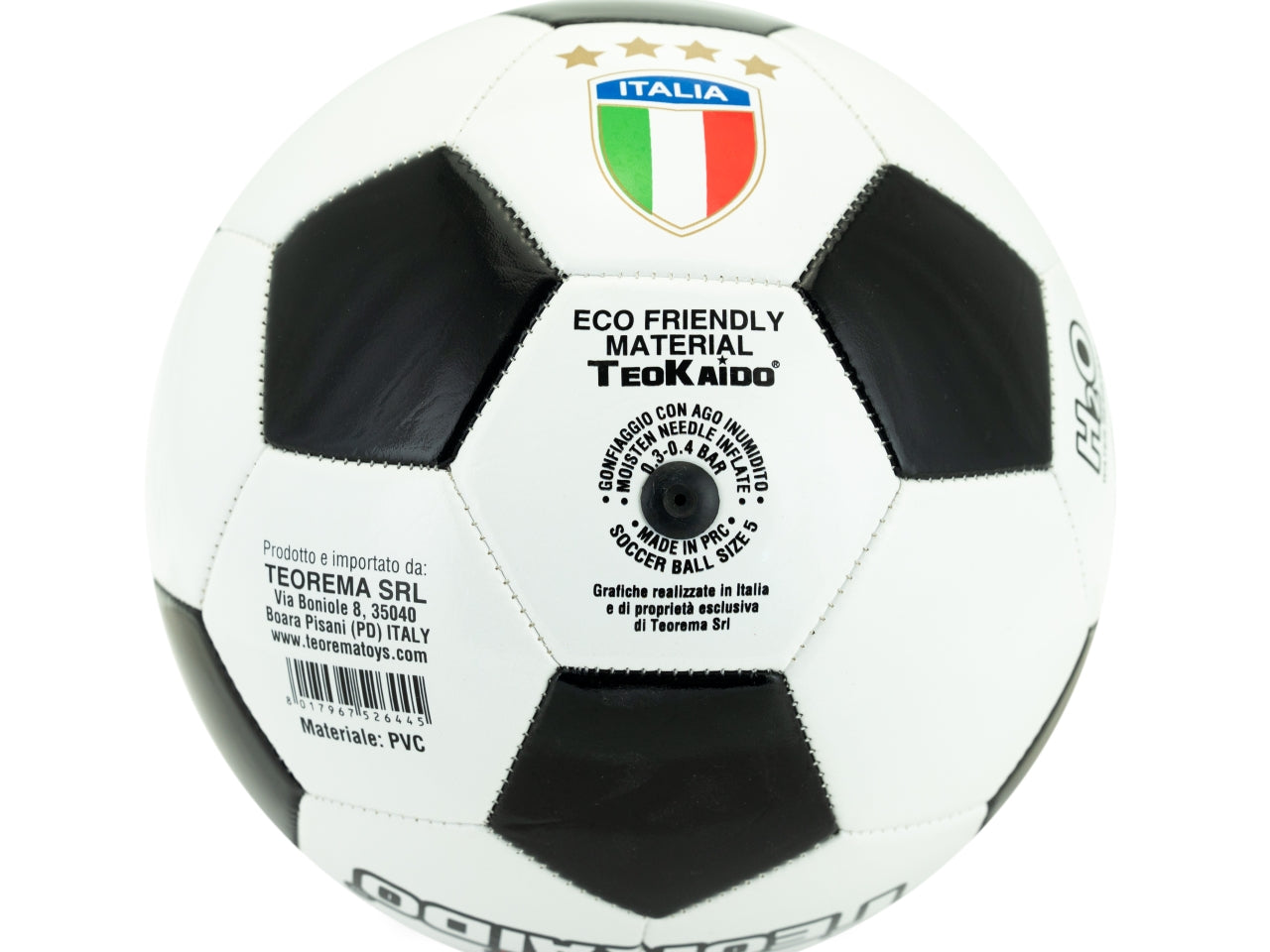 Teokaido pallone pvc calcio taglia 5