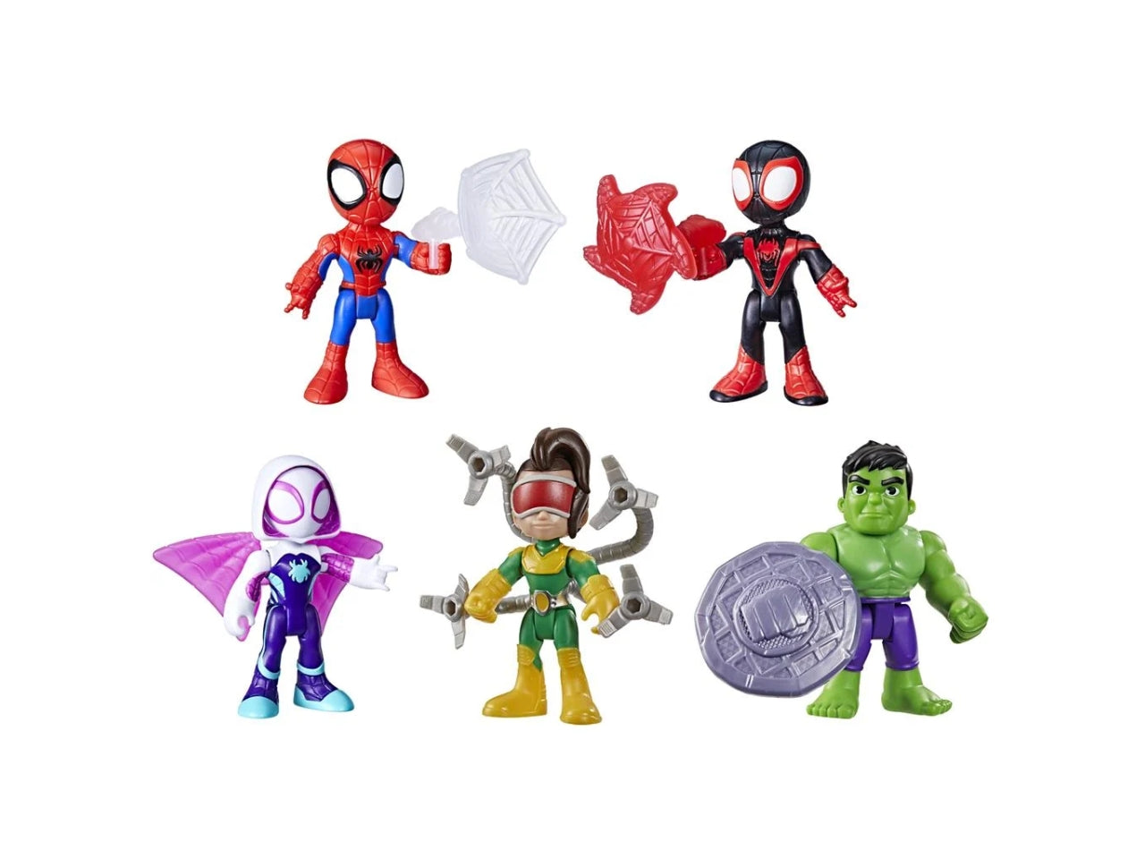 Spidey And His Amazing Friends Personaggi con accessori