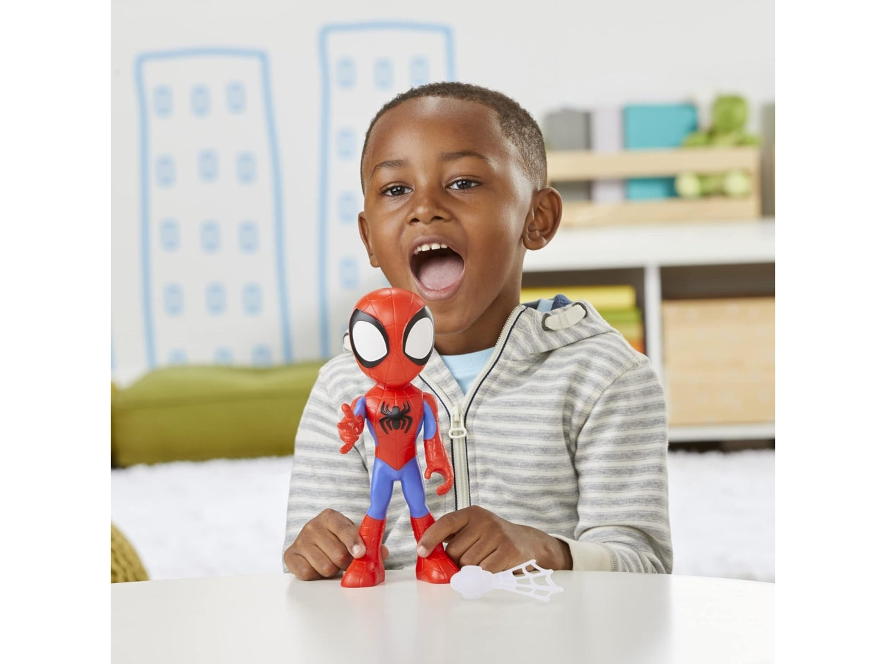 Spidey And His Amazing Friends figura Mega Spidey