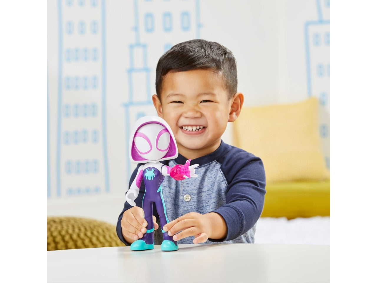 Spidey and his Amazing friends figura mega Ghost Spider