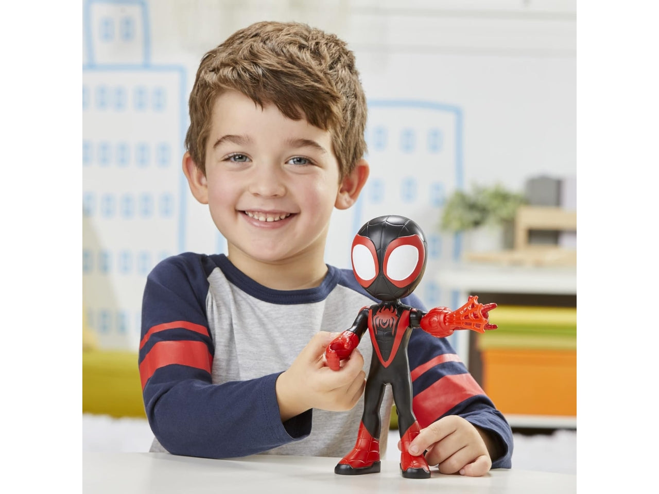 Spidey And His Amazing Friends figura Mega Miles Morales