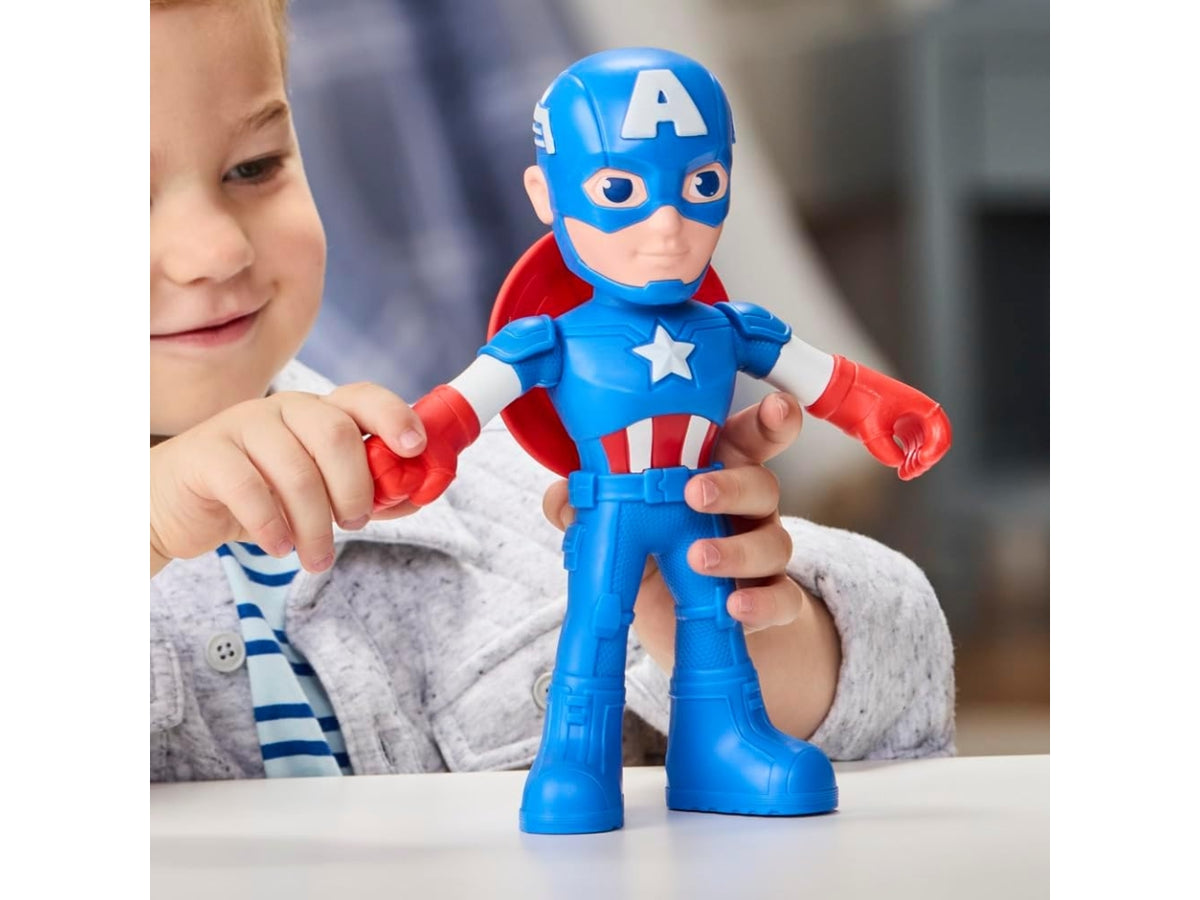 Spidey And His Amazing Friends figura Mega Captain America