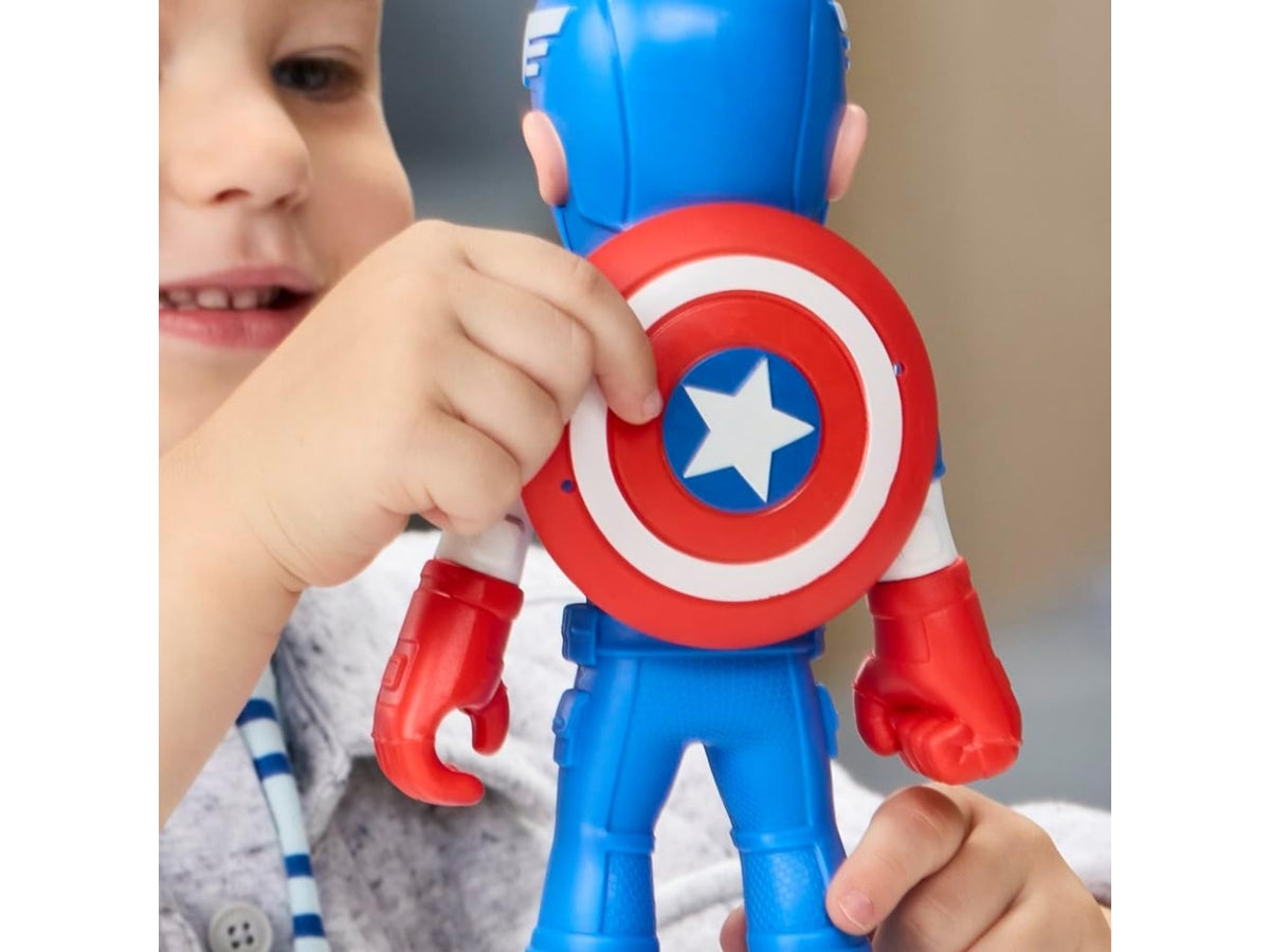 Spidey And His Amazing Friends figura Mega Captain America