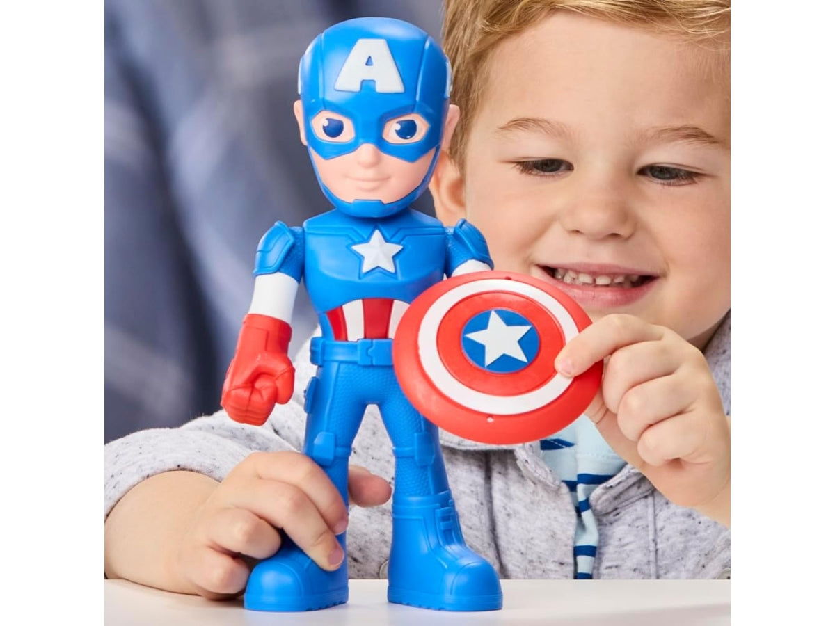 Spidey And His Amazing Friends figura Mega Captain America