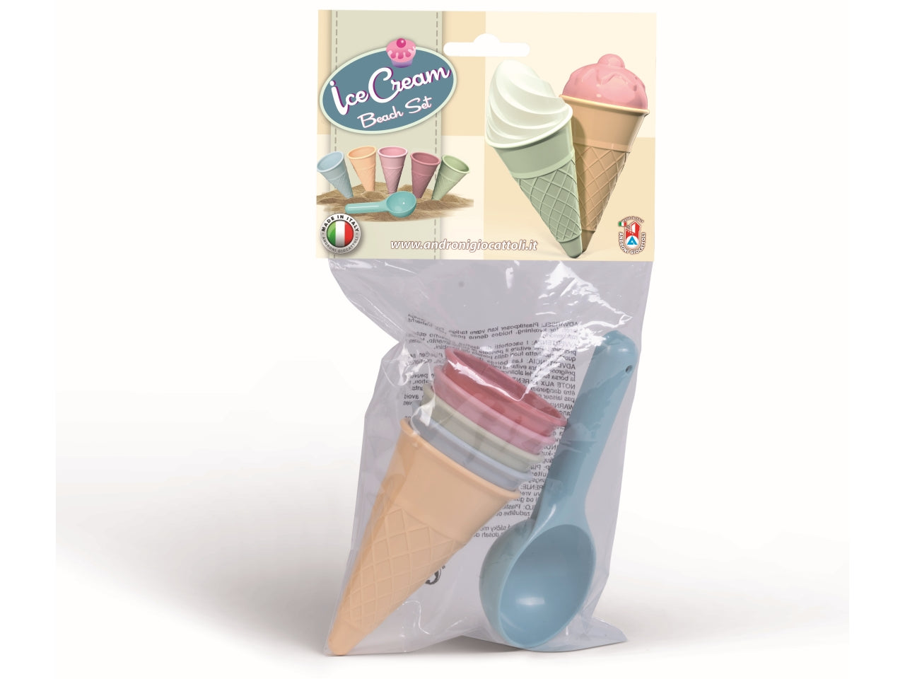 Busta coni gelato set da pasticciere