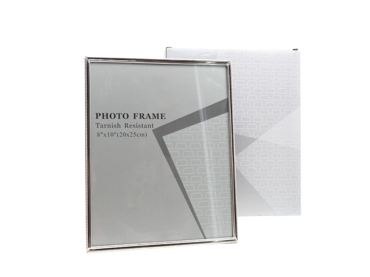 Cornice placca tipo silver h.32,5x27cm interno 20x25cm
