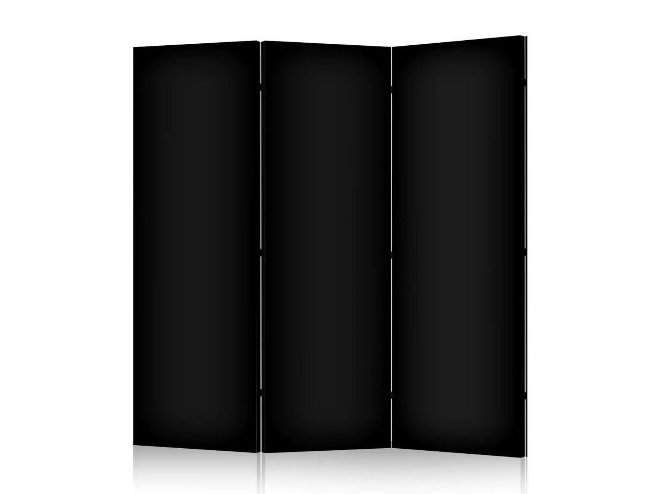 Separe' 180x120x2,5cm con 3 ante nero
