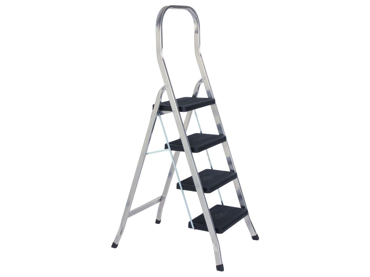 Sgabello salgo alluminio 4 gradini