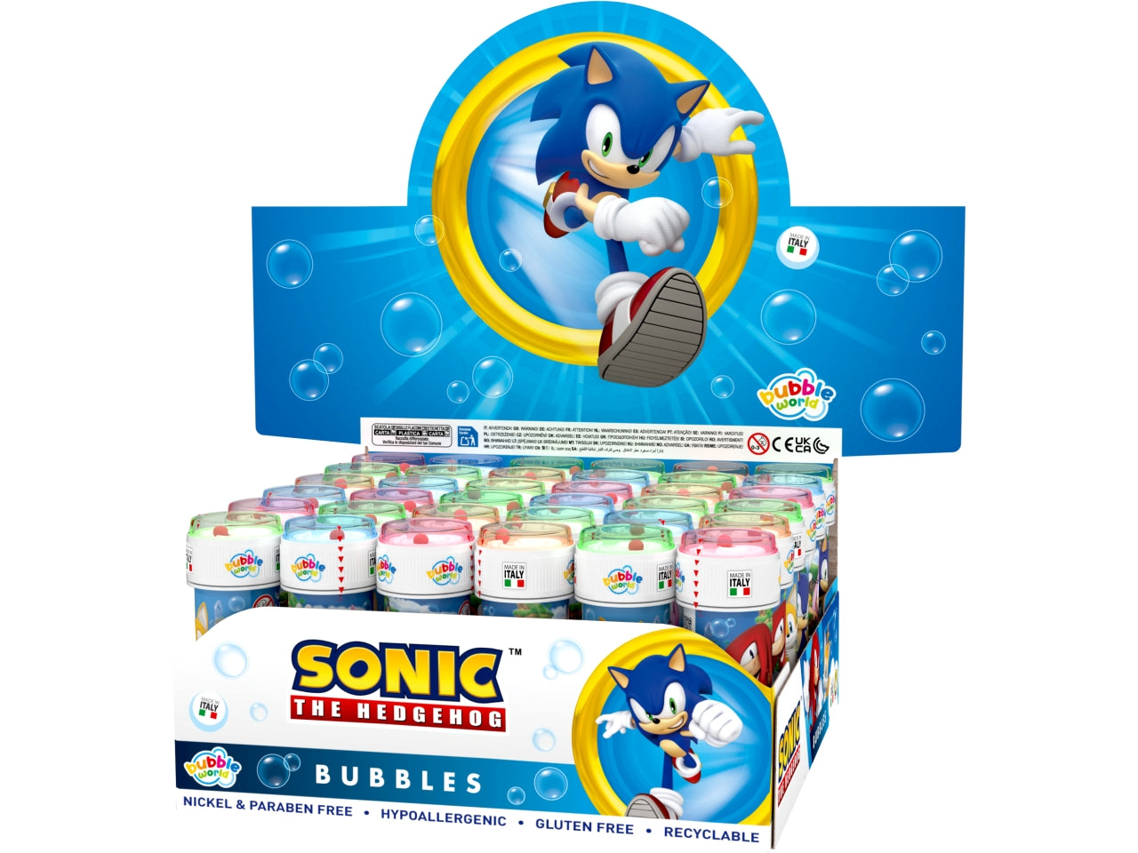 Bolle di sapone modern sonic