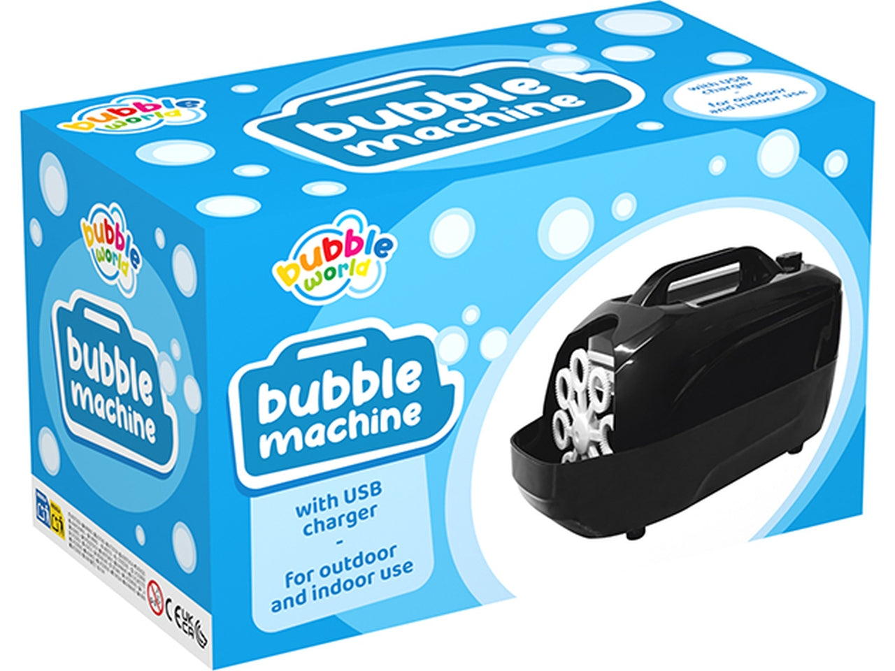 Macchina spara bolle di sapone usb