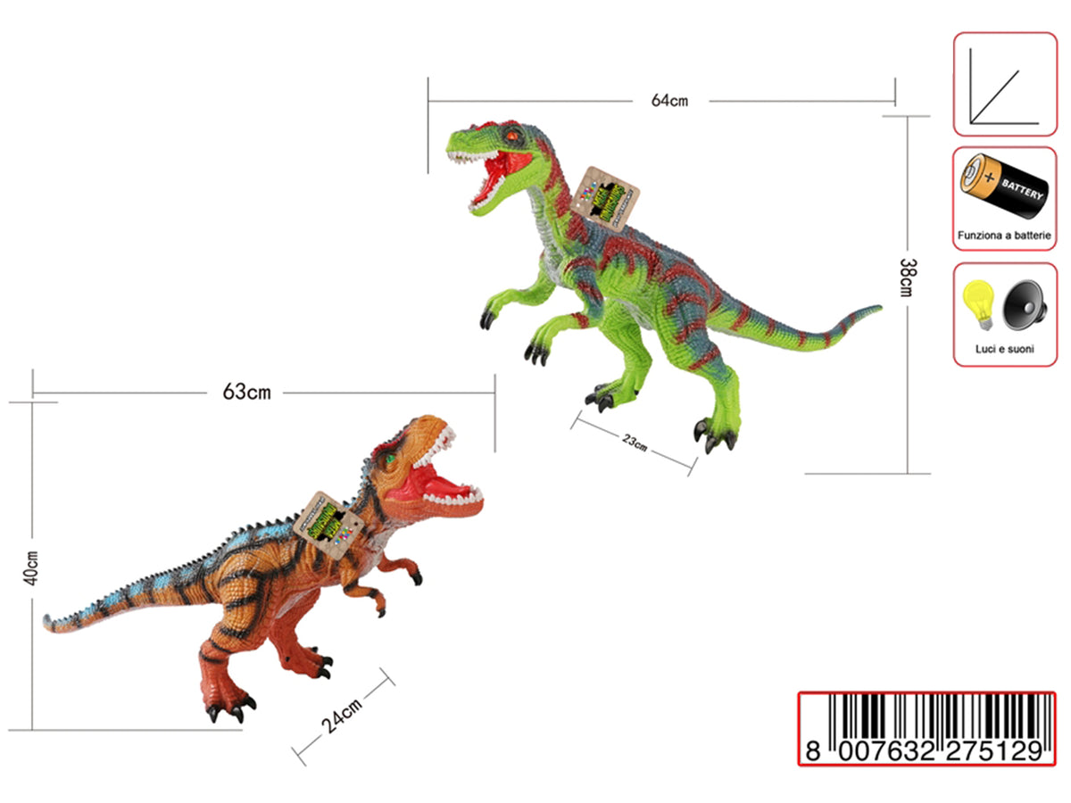 Dinosauro gigante con suono