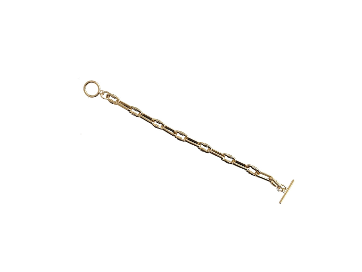 Bracciale catena ovali lisci
